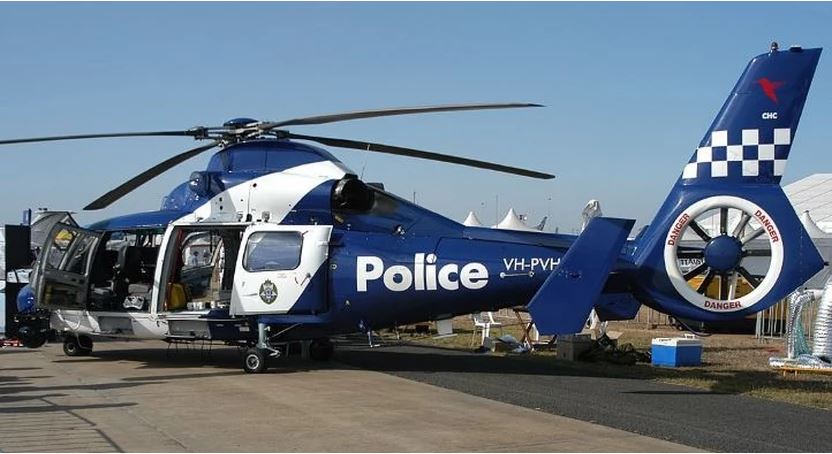 Ghana Police Helicopter 